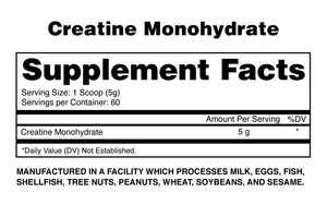 Anabolic Warfare Creatine Monohydrate