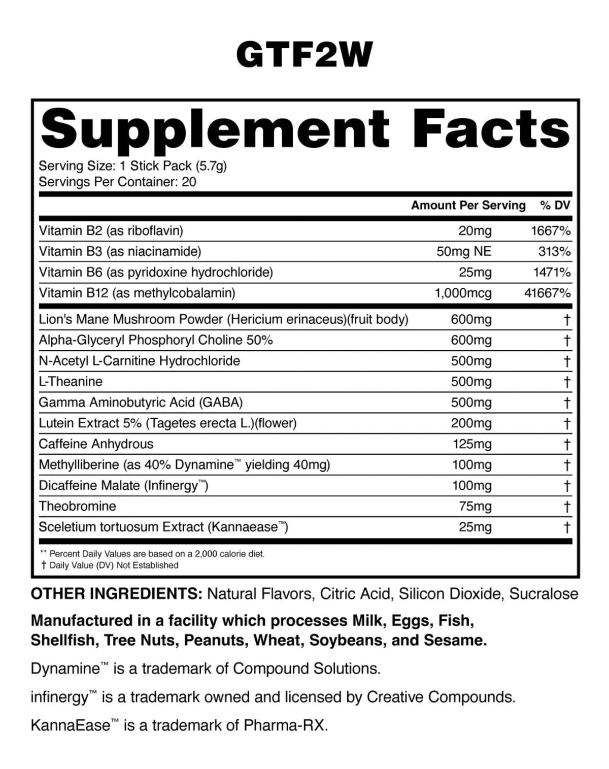 Get The F 2 Work NOOTROPIC