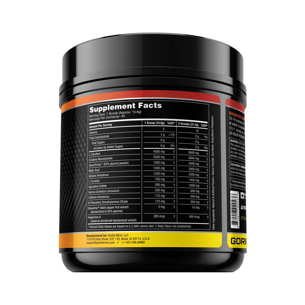 gorilla mode l carnitine AR (Androgen Receptor) NutriCartel free and great alongside any Gorilla Mode pre Gorilla Mode AR L-Carnitine |