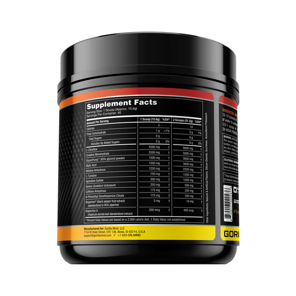 Gorilla Mode Pre Workout Gorilla Mode Pre Workout