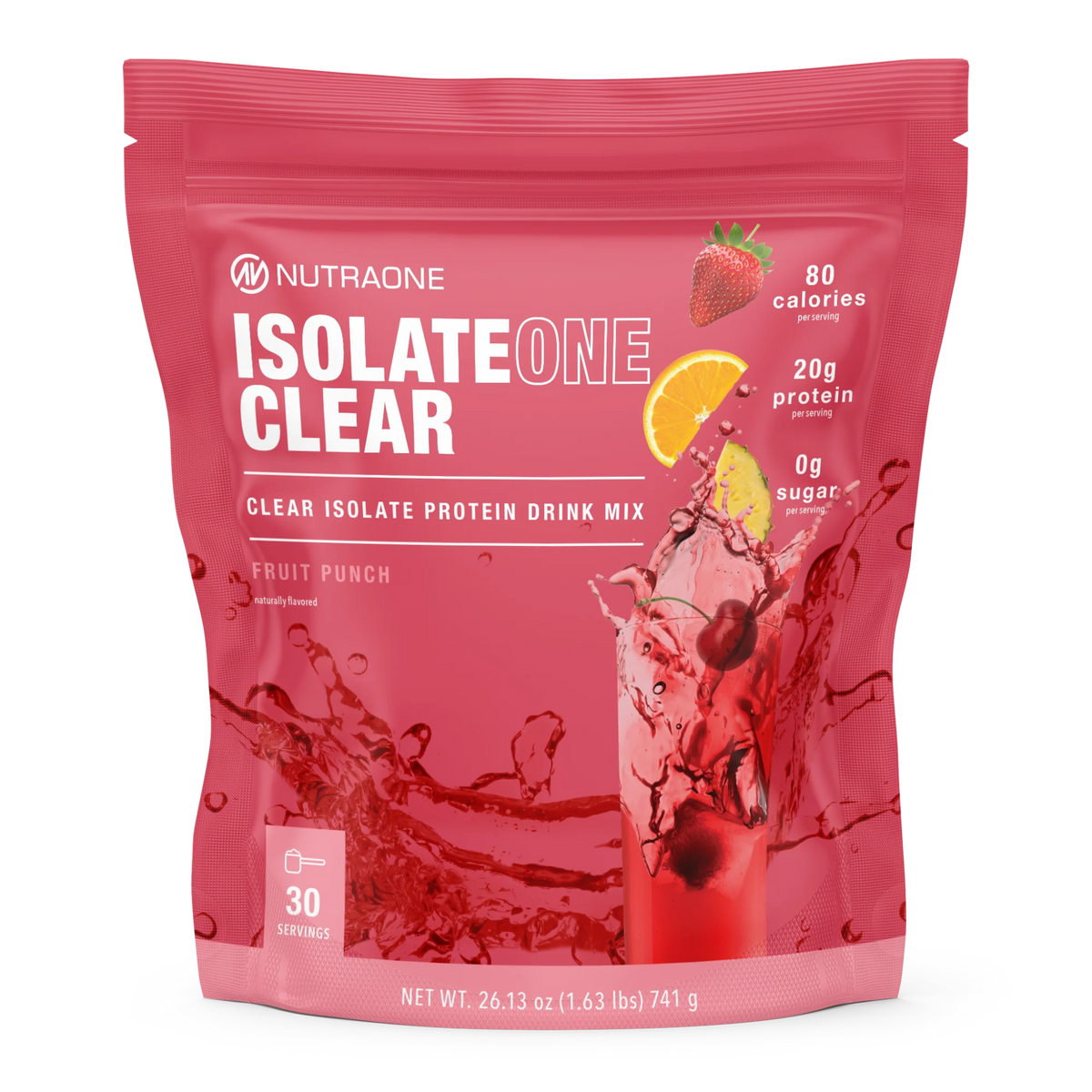 Isolate One Variable Nutraone IsolateOne Clear - All Star Nutrition/Total Nutrition