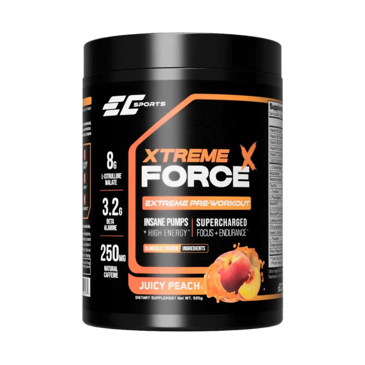 EC Sports Xtreme Force Pre Workout