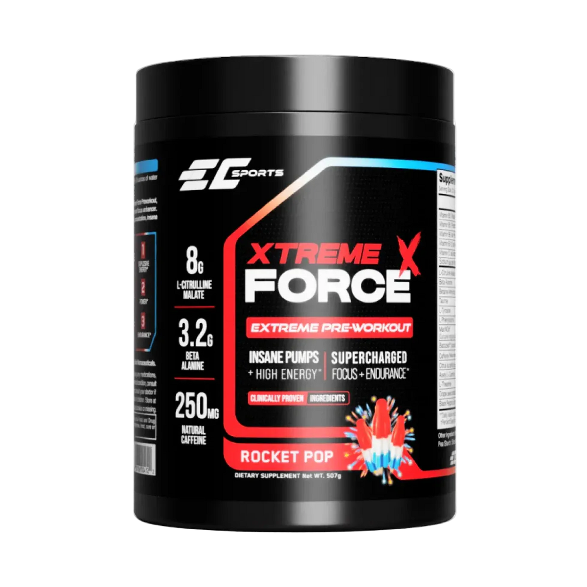 EC Sports Xtreme Force Pre Workout