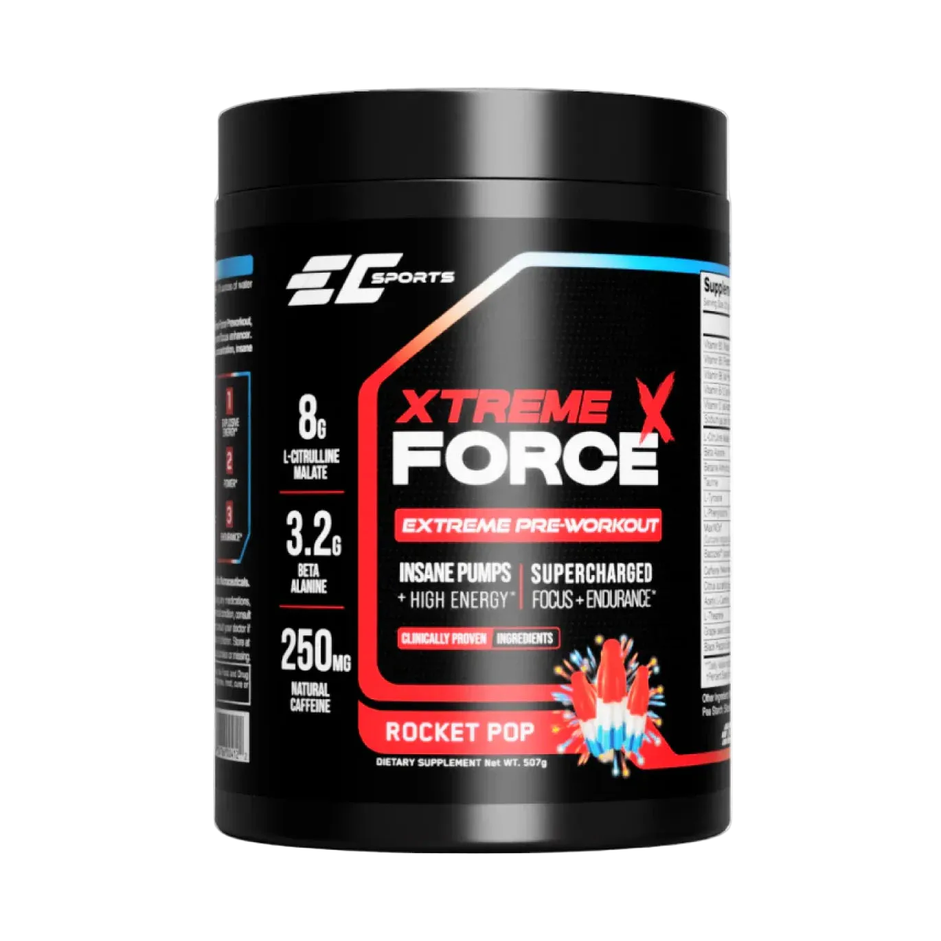 EC Sports Xtreme Force Pre Workout