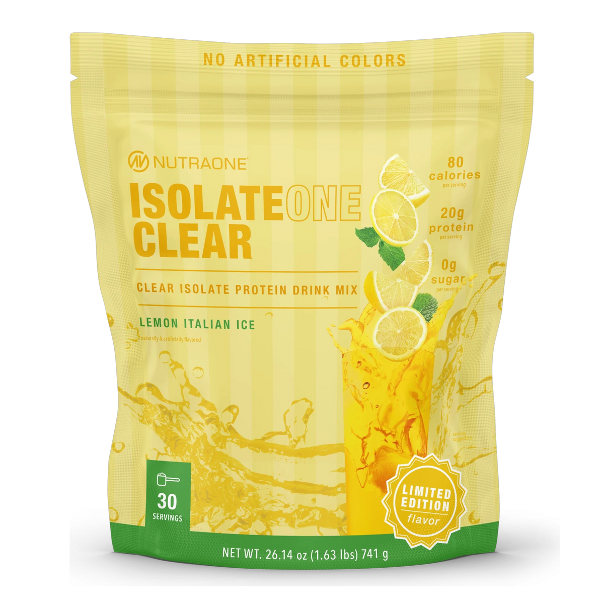 Nutraone IsolateOne Clear