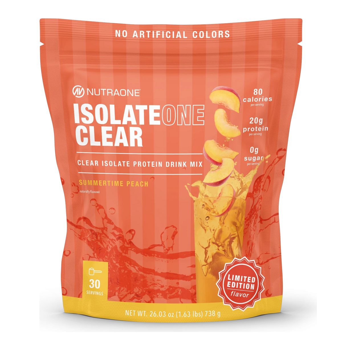 Nutraone IsolateOne Clear