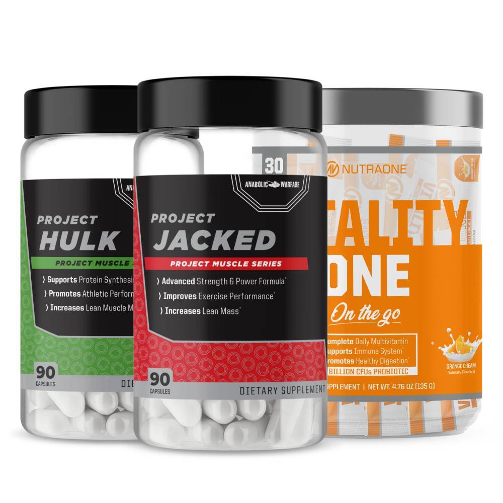 NYNY 26 Muscle Performance Stack (Hulk, Jacked, VitalityOne)