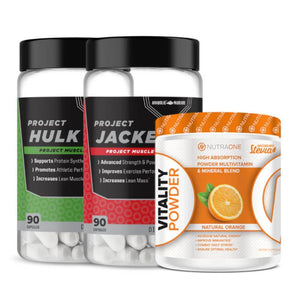 STSC 26 Muscle Performance Stack (Hulk, Jacked, Vitality Powder)