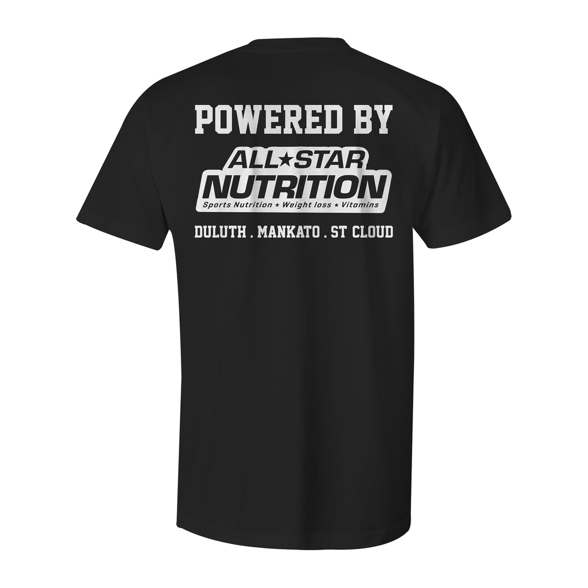 All Star Nutrition Circle Design Every Day Tee
