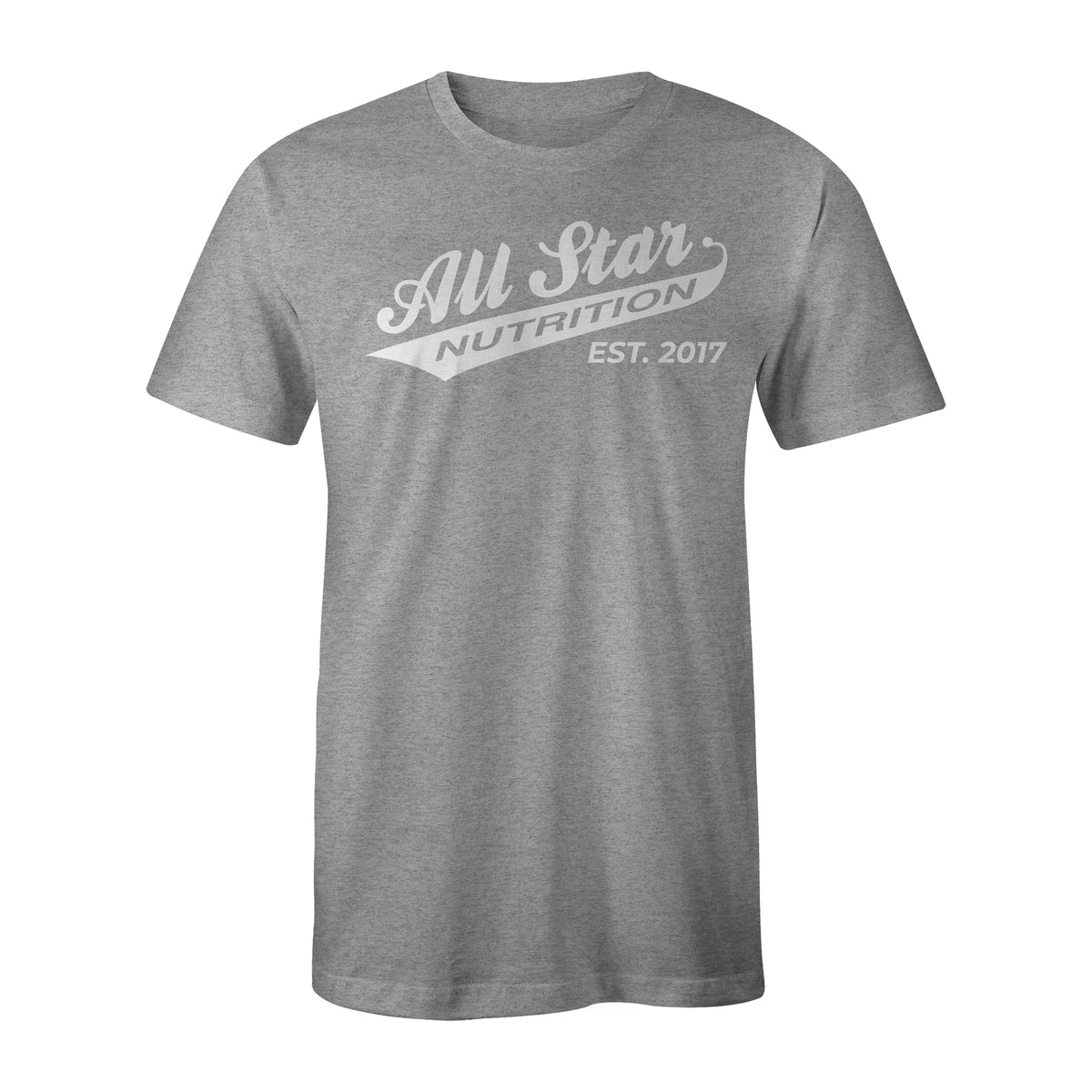 All Star Nutrition Cursive Design Every Day Tee