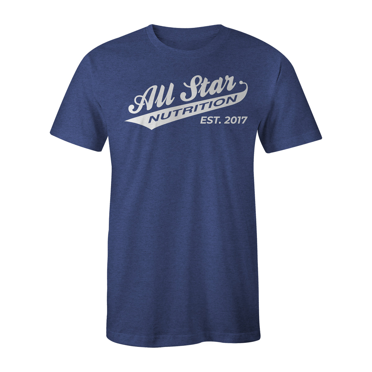 All Star Nutrition Cursive Design Every Day Tee
