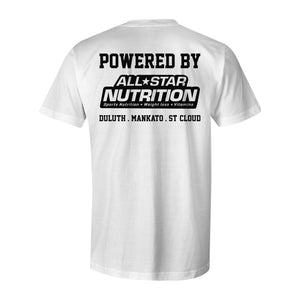 All Star Nutrition Cursive Design Every Day Tee